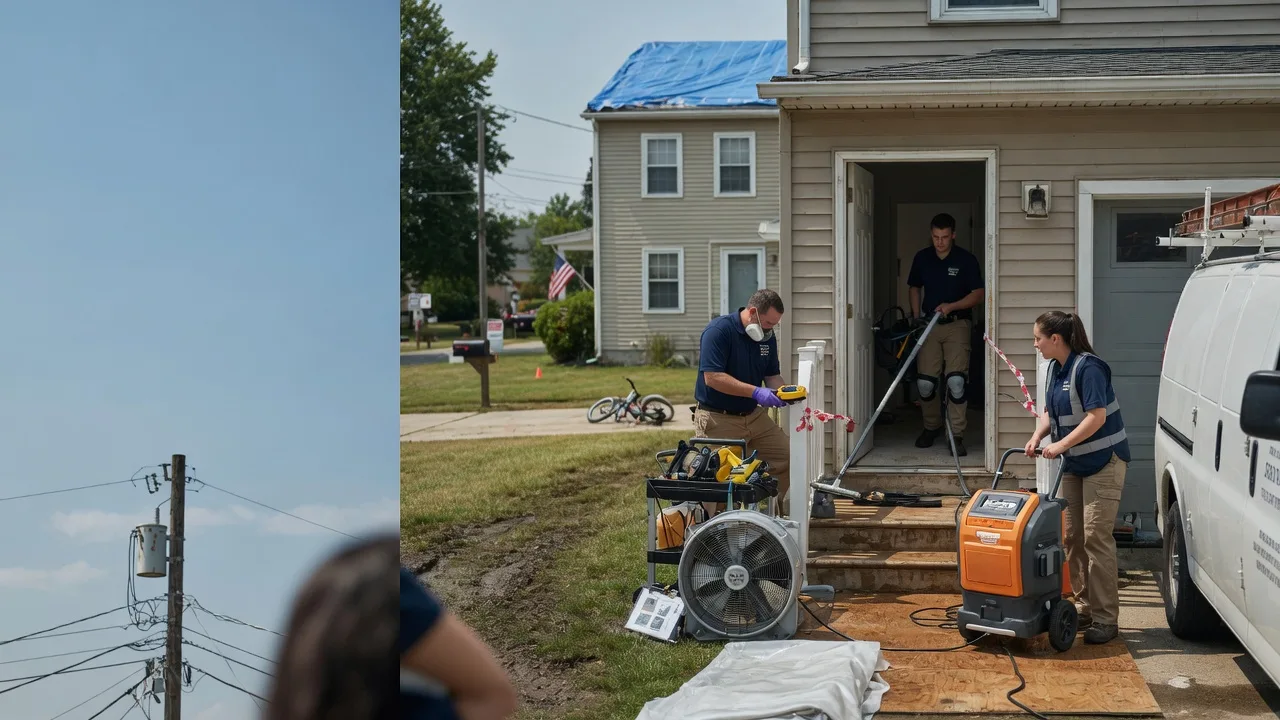 Water Damage Repair in Highland, WI near me